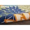 Homeroots 10' X 14' Blue And Green Indoor Outdoor Area Rug 521639 - alternate 9