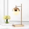 Jonathan Y Marcel 21" Iron/Glass Art Deco Mid-Century Globe LED Table Lamp, Brass Gold JYL6012A - alternate 8