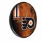 Holland Bar Stool Co Philadelphia Flyers  13" Solid Wood Clock WClkPBlk03PhiFly - alternate 1
