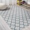 Jonathan Y Arabesque Ogee Trellis Gray/Teal 3 ft. x 5 ft. Indoor/Outdoor Area Rug SMB122B-3 - alternate 7