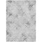 Homeroots 10' X 14' Gray Charcoal And Silver Geometric Washable Indoor Outdoor Area Rug 588273 - alternate 8