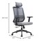 Leisuremod Nift Mesh Ergonomic Swivel Office Chair with Headrest NO62GR - alternate 8