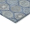 Homeroots 8' X 10' Navy Blue Ivory And Taupe Floral Medallion Washable Indoor Outdoor Area Rug 614608 - alternate 7