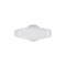 Auveco Weatherstrip Clip, White Nylon, 25PK 21707 - alternate 2