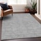 Homeroots 3' X 5' Gray And Ivory Geometric Washable Indoor Outdoor Area Rug 602377 - alternate 9