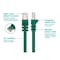 Monoprice Cat6A Ethernet Patch Cable - Snagless RJ45_ 550Mhz_ STP_ Pure Bare Cop 24339 - alternate 4