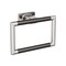 Amerock Esquire Polished Nickel/Gunmetal Contemporary 5-1/4 in 133 mm Length Towel Ring BH26612PNGM - alternate 1
