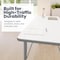 Flash Furniture Commercial Adjustable Height Rectangular Activity Table - Locking Casters-White XU-A2460-REC-WHT-T-A-CAS-GG - alternate 10