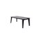 Homeroots 71" Gray And Black Ceramic And Solid Wood Drop Leaf Dining Table 488515 - alternate 6