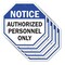 Signmission Notice Authorized Personnel Only, 10 inch X 10 inch, Aluminum Metal Signs, 5PK OC-A-5Pack-10-190 - alternate 1