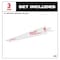 Milwaukee Tool Reciprocating Saw Blade, 6 in x 8 TPI 48-00-5053 - alternate 8