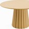 Homeroots 52" Brown Solid Wood Pedestal Base Round Top Dining Table 721025 - alternate 6