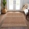 Homeroots 3' X 5' Orange And Ivory Chevron Washable Indoor Outdoor Area Rug 612286 - alternate 8