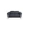 Homeroots 65in Gray And Silver Italian Leather Power Reclining Loveseat 482200 - alternate 6
