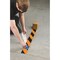 Brady ToughStripe Floor Marking Tape Roll, Diagonal Stripes, Black on Orange, 4in x 100ft, 100PK 132435 - alternate 3