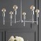 Jonathan Y Turing 28.5" Adjustable Height Metal LED Chandelier, Chrome JYL7458A - alternate 19
