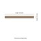 Msi Sample 3D Natural Fluted Wood Slat Acoustic Sound Absorbing Wall Paneling ZOR-MD-0642-SAM - alternate 8