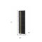 Homeroots 77" Black And Gold Stainless Steel Four Tier Etagere Bookcase 372195 - alternate 6