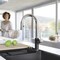 Blanco Urbena Pull-Down 1.5 GPM, Chrome/Anthracite 526392 - alternate 9