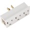 Leviton White 15A 3-Outlet Tap 008-00697-00W - alternate 4