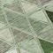 Homeroots 5' X 8' Green And Fern Green Geometric Washable Indoor Outdoor Area Rug 583011 - alternate 8