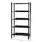 Baxton Studio Lucera Bobbin Display Shelf, Black 271-14760-ZORO - alternate 8
