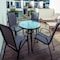 Fab Glass And Mirror Aquatex Patio Glass Table Top 54in Round 1/8in Thick Flat Tempered W/ 2-1/4in Hole, 54inch, Clear PT-54RDAQ6THFLTE-H - alternate 8