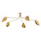 Hudson Valley Lighting Avondale 5 Light Semi Flush in Aged Brass Finish 1755-AGB - alternate 1