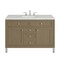 James Martin Vanities Chicago 48'' S Vanity, Walnut Whisper, w/ Ethereal Noctis Silestone Top w/FreePower Wireless Charger 503-V48-WLW-FENC - alternate 1