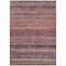 Homeroots 3' X 5' Rust And Blush Striped Washable Indoor Outdoor Area Rug 615848 - alternate 8