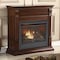 Duluth Forge Ventless Liquid Propane Gas Fireplace With Mantel, 26,000 BTU, T-Stat Control, Auburn Cherry Finish DFS-300LT-3AC - alternate 5