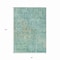 Homeroots 8' X 10' Teal Blue Abstract Washable Indoor Outdoor Area Rug 607893 - alternate 9