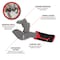 Performance Tool 12 in. Universal Wrench, Ratcheting Action, Auto Adjusting Jaws, TPR Handle W30798 - alternate 7