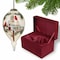 Homeroots Home of the Red Cardinals Hand Painted Mouth Blown Glass Ornament 477480 - alternate 3