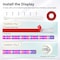Ipower 40W LED Plant Grow Light Strips Full Spectrum for Indoor Plants with Auto ON/Off 3/9/12H Tim GLLEDXSTRIPSMIX40T - alternate 5