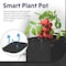 Ipower Cubic Grow Bag 10 Gallon, 5-pack, 10pcs Plant Labels, 5PK GLGROWBAGCUBIC10X5 - alternate 9