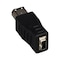 Sanoxy 2 PACK  IEEE 1394a FireWire 6-pin Male to 4-pin Female Adapter SNX-CBL-LDR-FW202-1264 - alternate 2