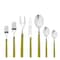 Mepra Fantasia Flatware Set - 32 Pieces - Olive-Green 10Q722032 - alternate 1