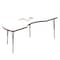 Correll Kidney Dry Erase Activity Table, 72 in W, 36 in L, 19 in to 29 in H, Particleboard, Frosty White A3672DE-KID-80-14-35 - alternate 1