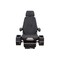 Uni Pro 1250 Mechanical Suspension Seat, With Pods, Black/Gray Fabric 8254 - alternate 10