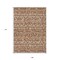 Homeroots 9' X 12' Terra Cotta And Beige Southwestern Washable Indoor Outdoor Area Rug 594200 - alternate 8