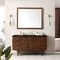 James Martin Vanities Amberly 60" Single Vanity, Mid-Century Walnut, w/ 3 CM Phantome Eclos Top 670-V60S-WLT-3PHT - alternate 10