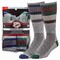 Railroad Sock Mens Crew Socks, 5% Merino Wool, 40% Acrylic, 13% Stretch Nylon, 2% Elastic, 6-12 M, 6 PK 2846 - alternate 1