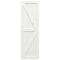 Ekena Millwork True Fit PVC Two Equal Panel Farmhouse Fixed Mount Shutters w/ Z-Bar, Unfinished , 15W x 36H, PR TFP102FH15X036UN - alternate 12