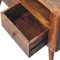 Homeroots 35in Brown Solid Wood Enclosed and Open Storage TV Stand 719185 - alternate 10