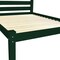 Homeroots Dark Green Solid Wood Queen Bed Frame 546890 - alternate 7