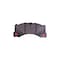 Hella Brake pad set prepared for wear warning indicator T2846 for e.g. PORSCHE 355040051 - alternate 3