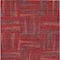 Homeroots 5' X 8' Red And Brown Geometric Washable Indoor Outdoor Area Rug 598299 - alternate 9