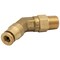 Mytee Products 45-DEGREE DOT Brass 1/4 inOD X 1/4 inNPT Male Non-Swivel Elbow Air Brake 5PK MP-ABF-45ELBOW1414 - alternate 7