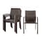 Living Accents Brown Steel Frame Woven Chair Brown HKVS936D - alternate 4